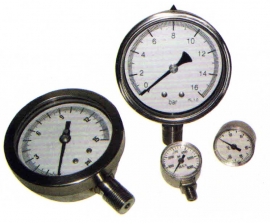 ALL STAINLESS STEEL GAUGES