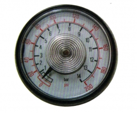 SPIRAL TUBE, MOVEMENTLESS GUAGES